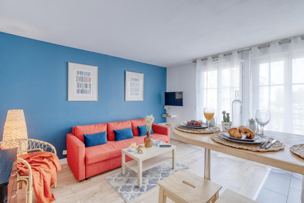 Le Bleu, Tres Bien Situe 1Mn Centre Commerciale, Disney Parking Gratuit Serris Zewnętrze zdjęcie